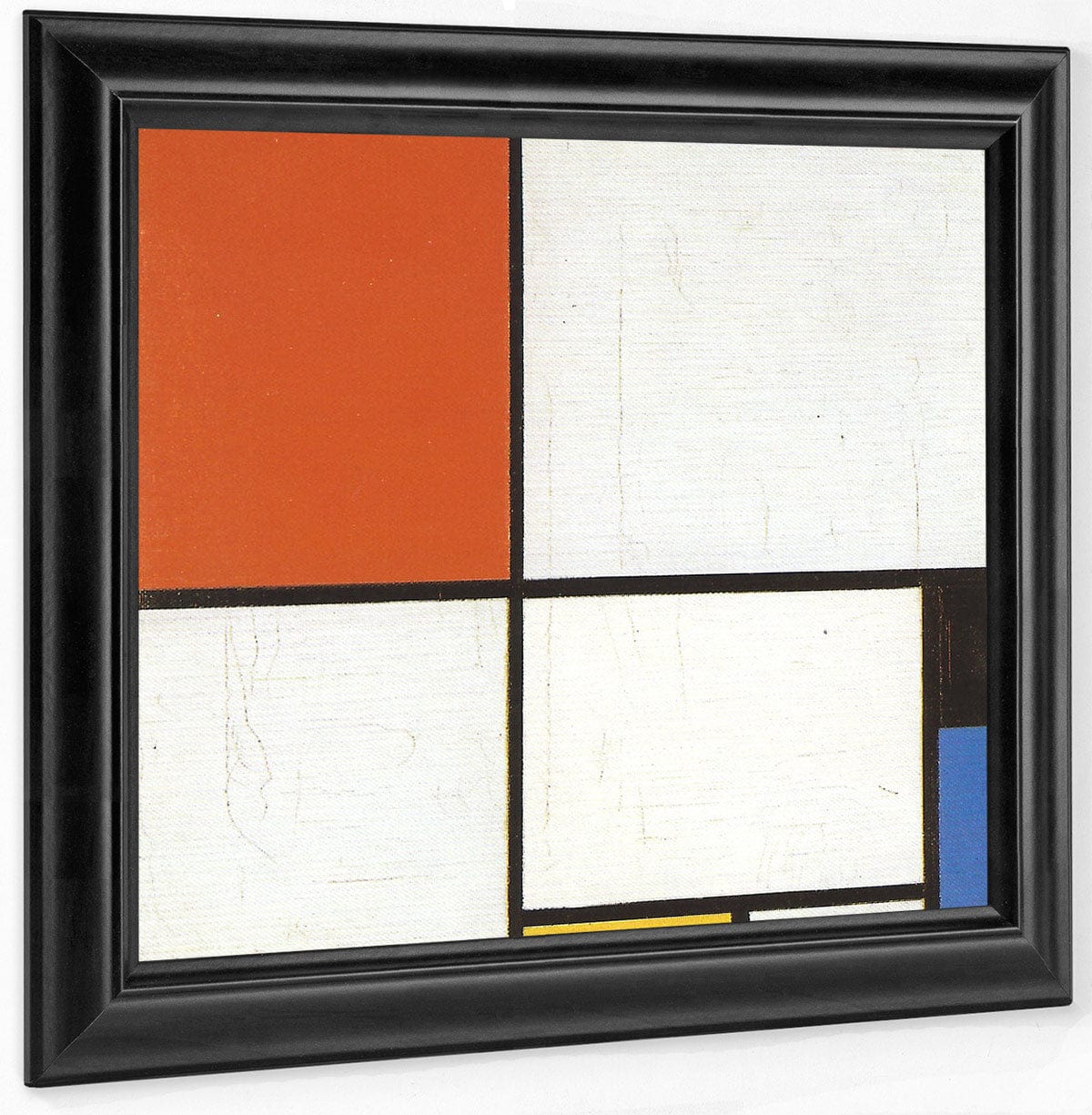 Composition With Red Yellow And Blue 1928 Oil On Canvas 450X450Mm Wilhelm Hack Museum Ludwigshafen By Piet Mondrian Fine Art Print