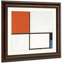Composition With Red Yellow And Blue 1928 Oil On Canvas 450X450Mm Wilhelm Hack Museum Ludwigshafen By Piet Mondrian Fine Art Print