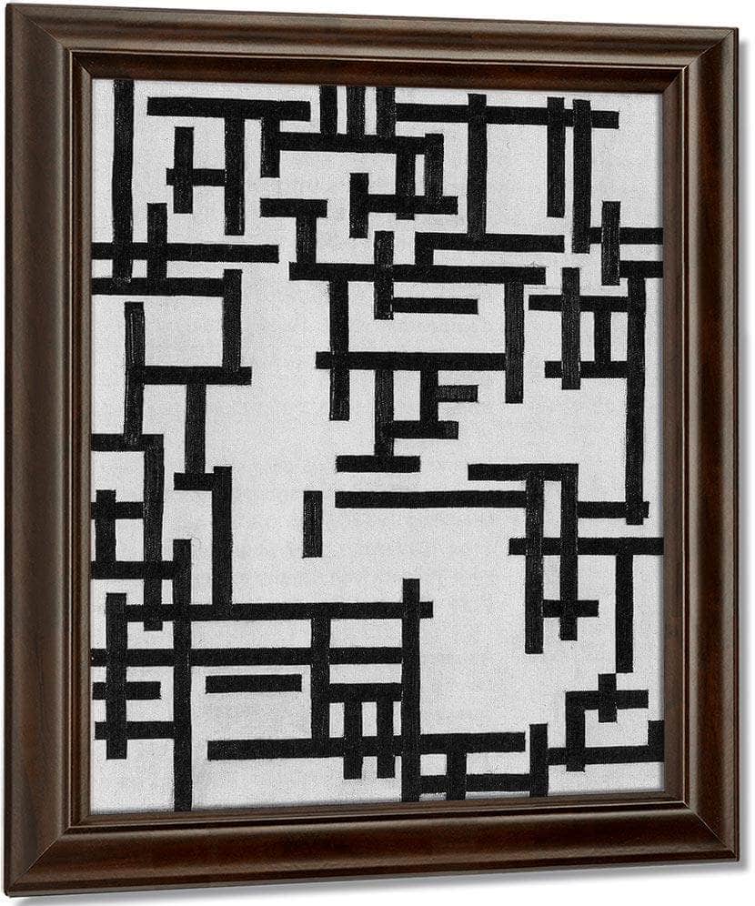 Composition Xiii 1918 By Theo Van Doesburg Fine Art Print