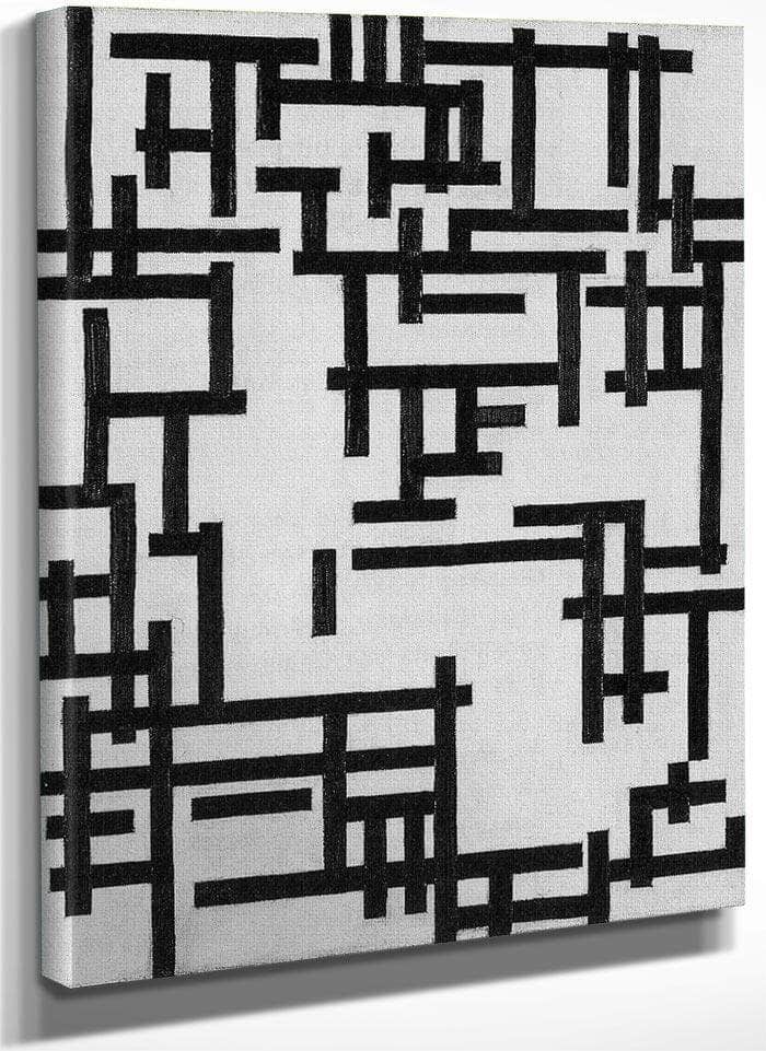 Composition Xiii 1918 By Theo Van Doesburg Fine Art Print
