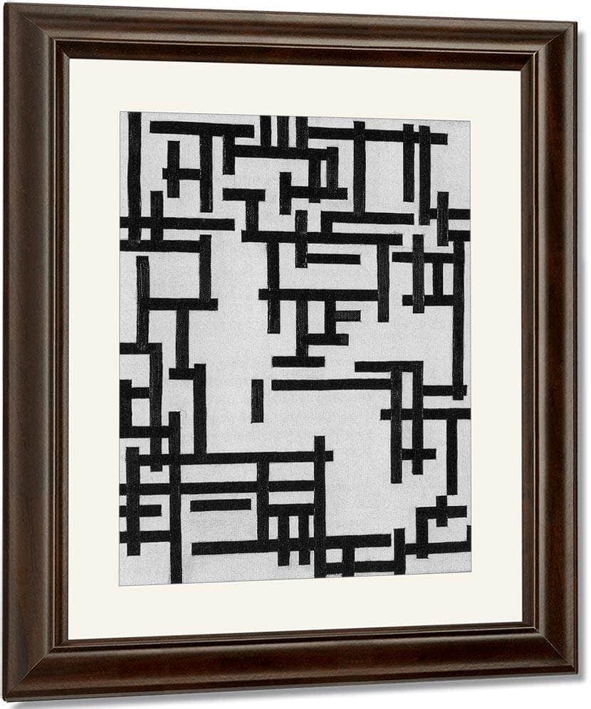 Composition Xiii 1918 By Theo Van Doesburg Fine Art Print