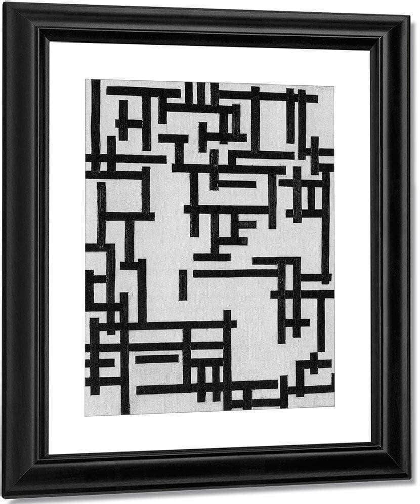 Composition Xiii 1918 By Theo Van Doesburg Fine Art Print