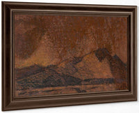 Compositions For Paintings Tucson Arizona (A Group Of Three) By Maynard Dixon Fine Art Print