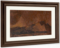 Compositions For Paintings Tucson Arizona (A Group Of Three) By Maynard Dixon Fine Art Print