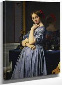 Comtesse D'haussonville By Jean Auguste Dominique Ingres Fine Art Print