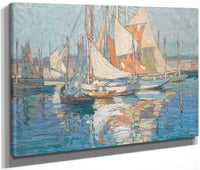 Concarneau Harbor By Edgar Payne Fine Art Print