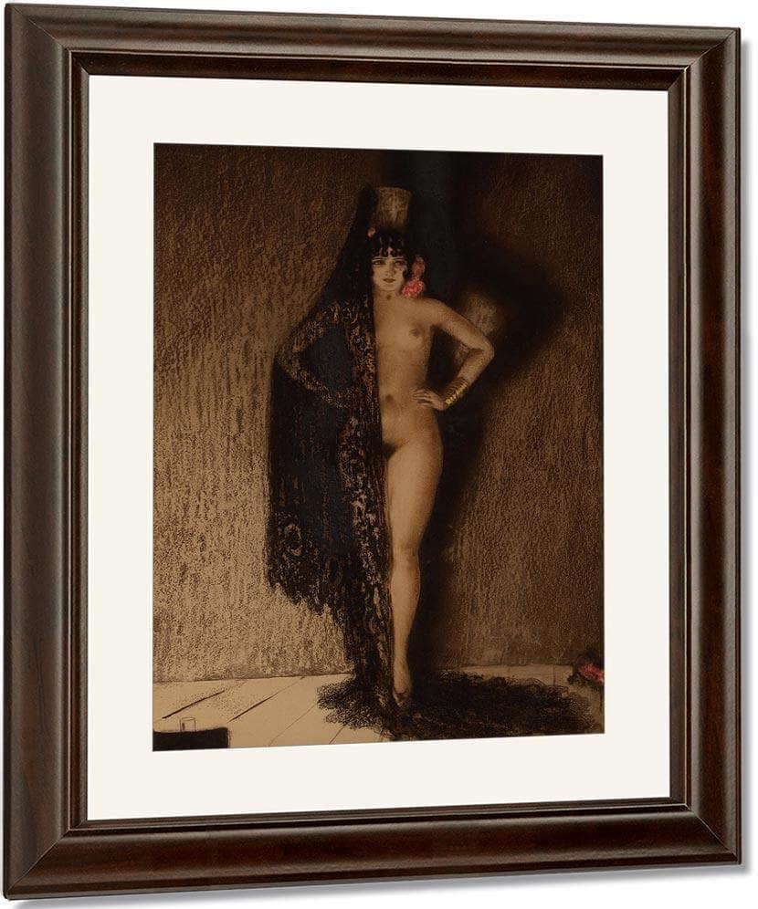 Conchita 1929 By Louis Icart Fine Art Print