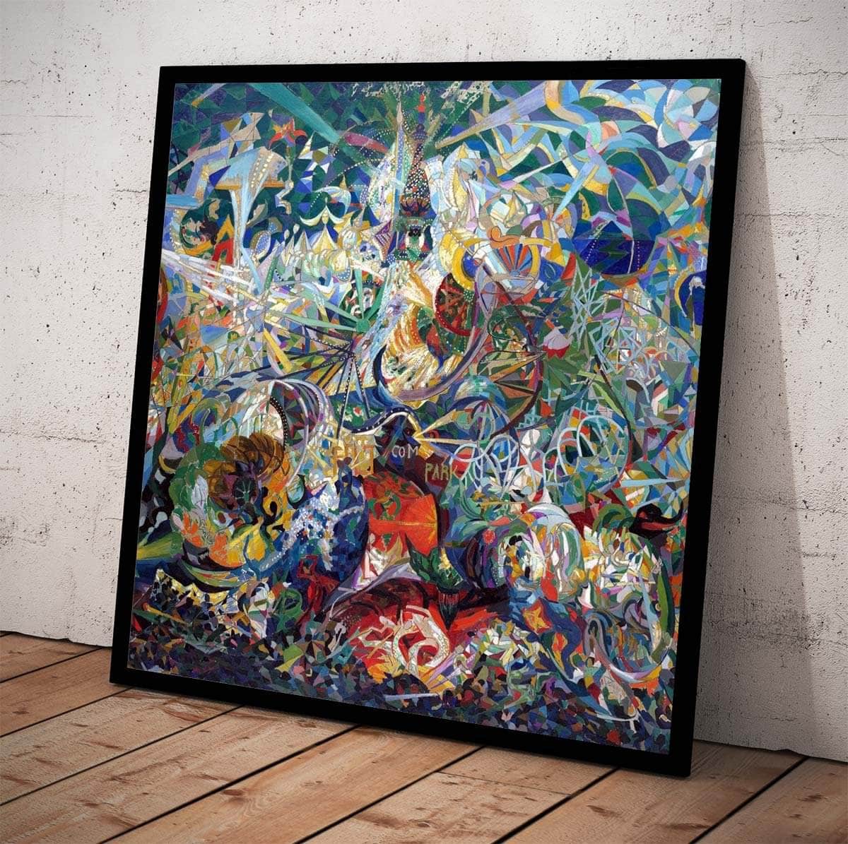 Coney Island American Dreamland Painting Joseph Stella Canvas Art Fine Art Print