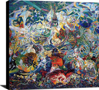 Coney Island American Dreamland Painting Joseph Stella Canvas Art Fine Art Print