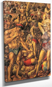 Coney Island By Reginald Marsh Fine Art Print