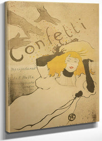 Confetti 2 By Henri Marie Raymond De Toulouse Lautrec Monfa Fine Art Print