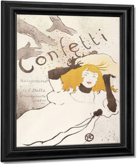 Confetti By Henri Marie Raymond De Toulouse Lautrec Monfa Fine Art Print