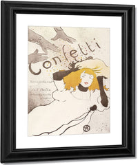 Confetti By Henri Marie Raymond De Toulouse Lautrec Monfa Fine Art Print