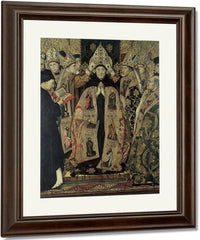 Consagracio De Sant Agusti By Jaime Huguet Fine Art Print