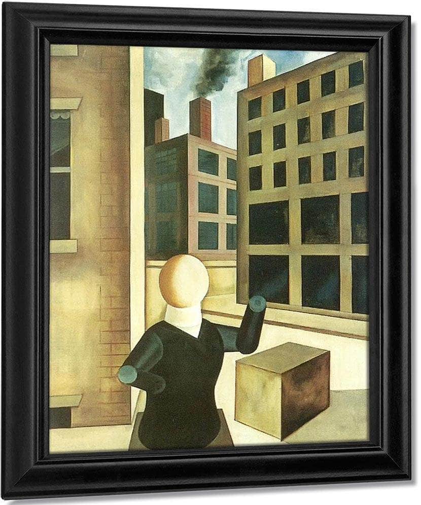 Construction By George Grosz Fine Art Print