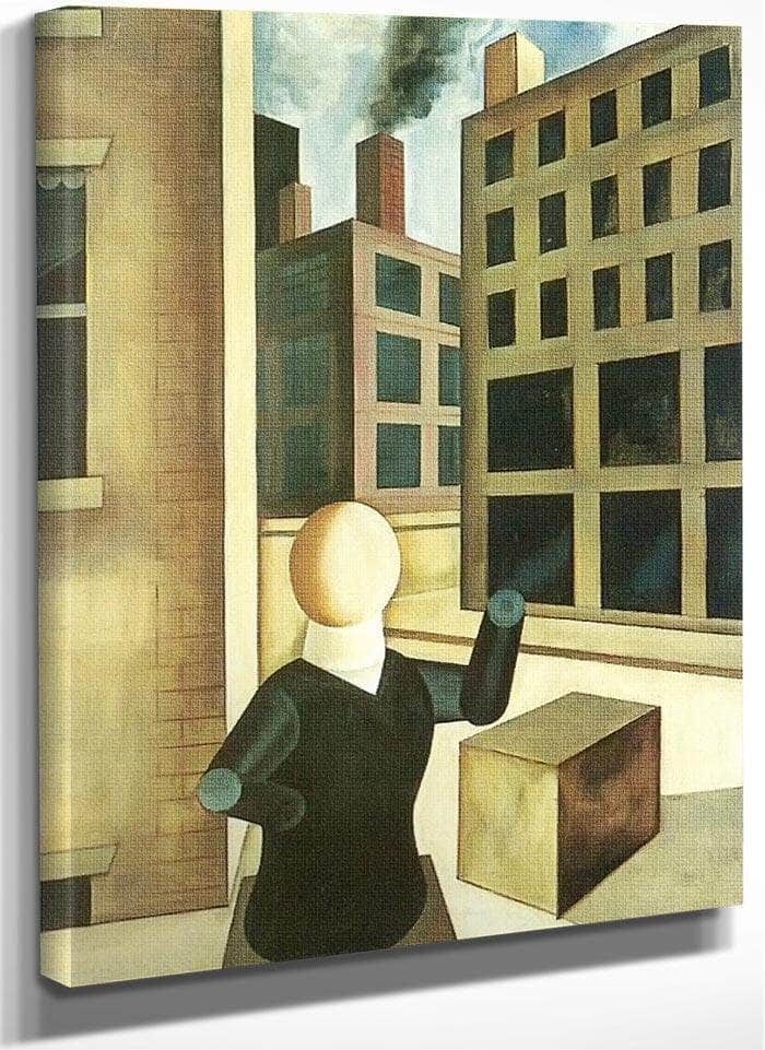 Construction By George Grosz Fine Art Print