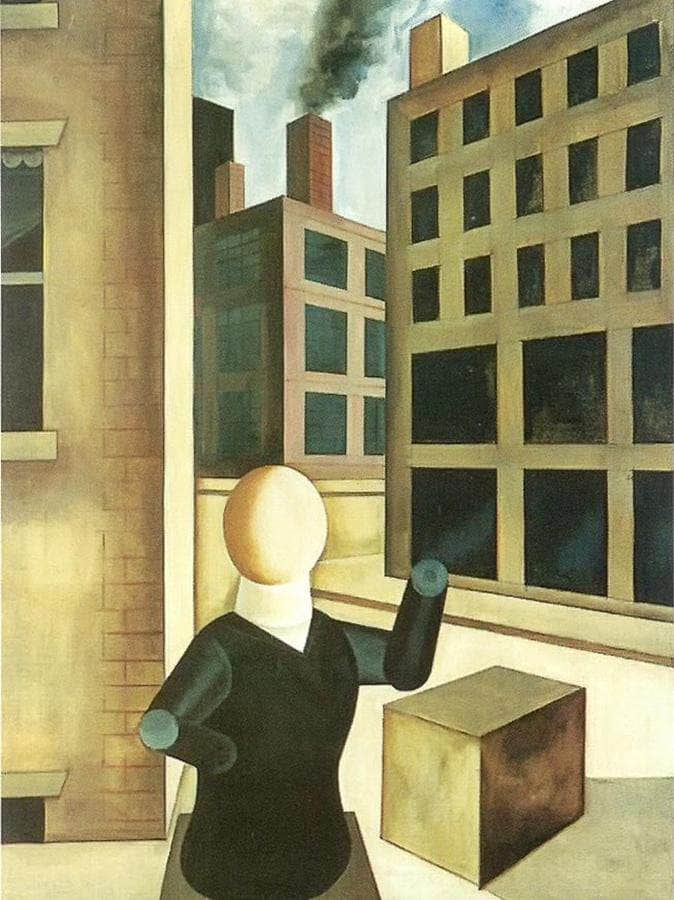 Construction By George Grosz Fine Art Print