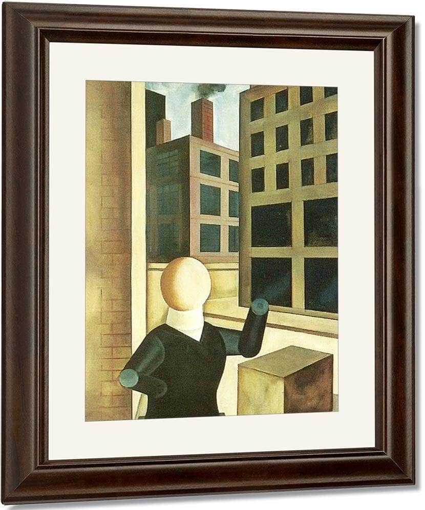 Construction By George Grosz Fine Art Print