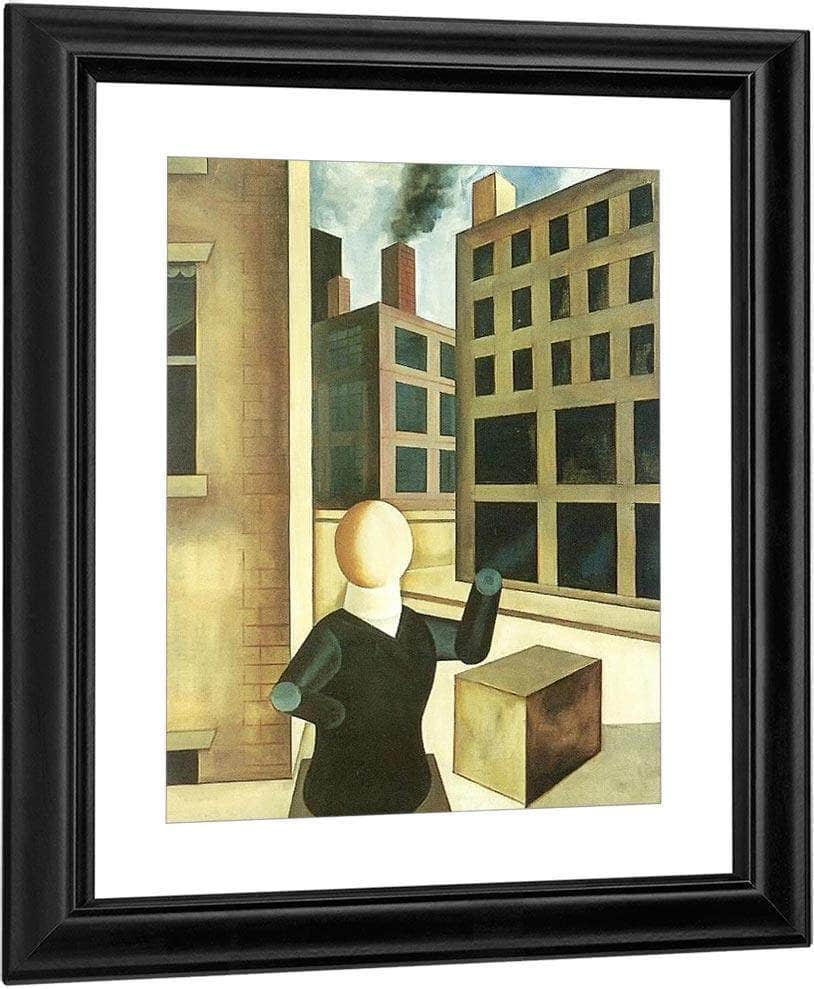 Construction By George Grosz Fine Art Print
