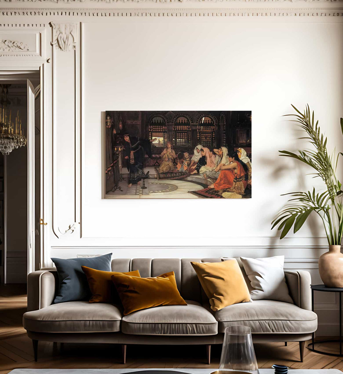 Consulting The Oracle By John Waterhouse Fine Art Print