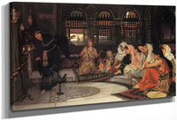Consulting The Oracle By John Waterhouse Fine Art Print