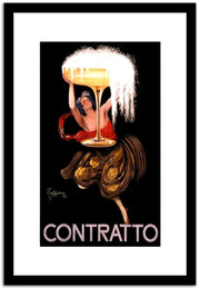 Contratto  Vintage Poster Fine Art Print