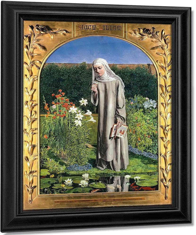 Convent Thoughts By Charles Allston Collins Fine Art Print