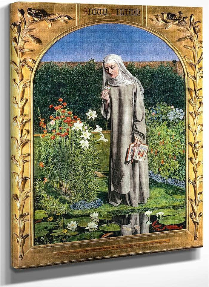Convent Thoughts By Charles Allston Collins Fine Art Print