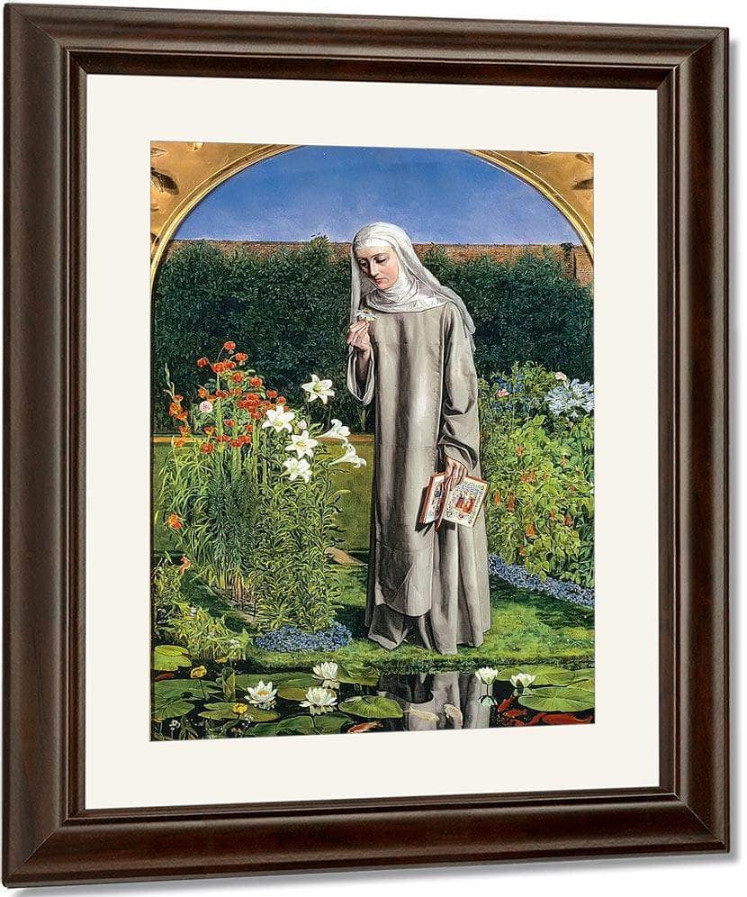 Convent Thoughts By Charles Allston Collins Fine Art Print