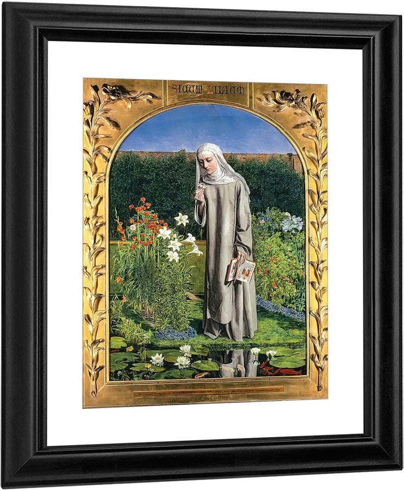 Convent Thoughts By Charles Allston Collins Fine Art Print