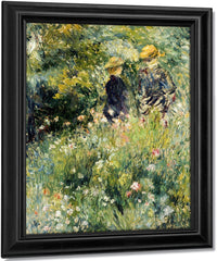 Conversation Dans Une Roseraie By Pierre Auguste Renoir Fine Art Print