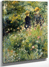 Conversation Dans Une Roseraie By Pierre Auguste Renoir Fine Art Print
