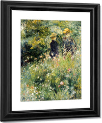 Conversation Dans Une Roseraie By Pierre Auguste Renoir Fine Art Print