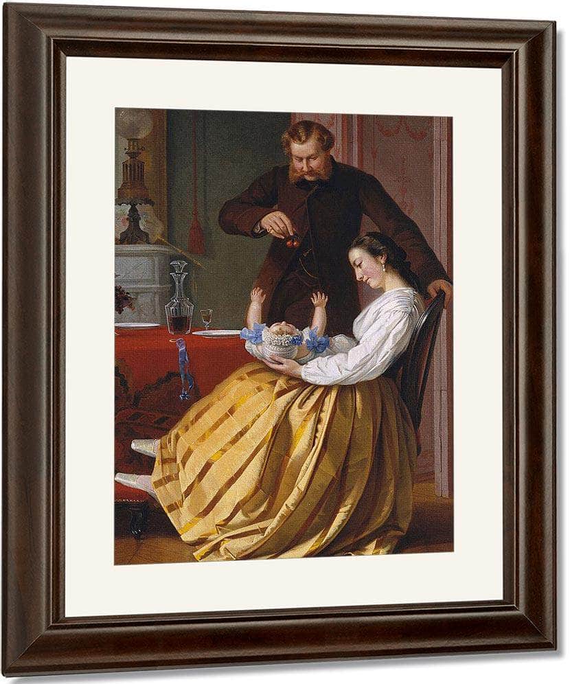 Conversation Piece By Lilly Martin Spencer Fine Art Print