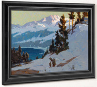 Convict Lake  By Elmer Wachtel By Elmer Wachtel Fine Art Print