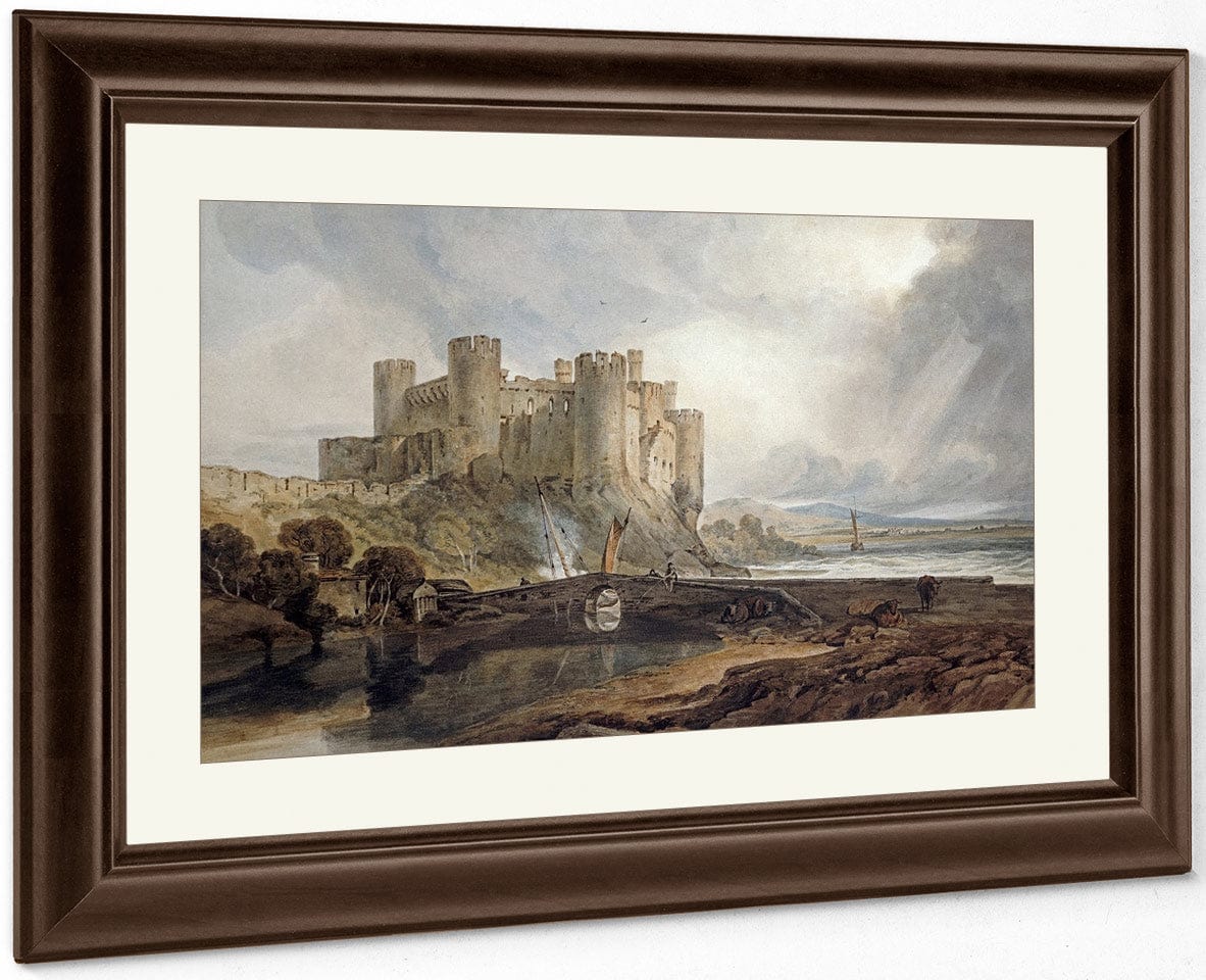 Conway Castle By Joseph Mallord William Turner Fine Art Print