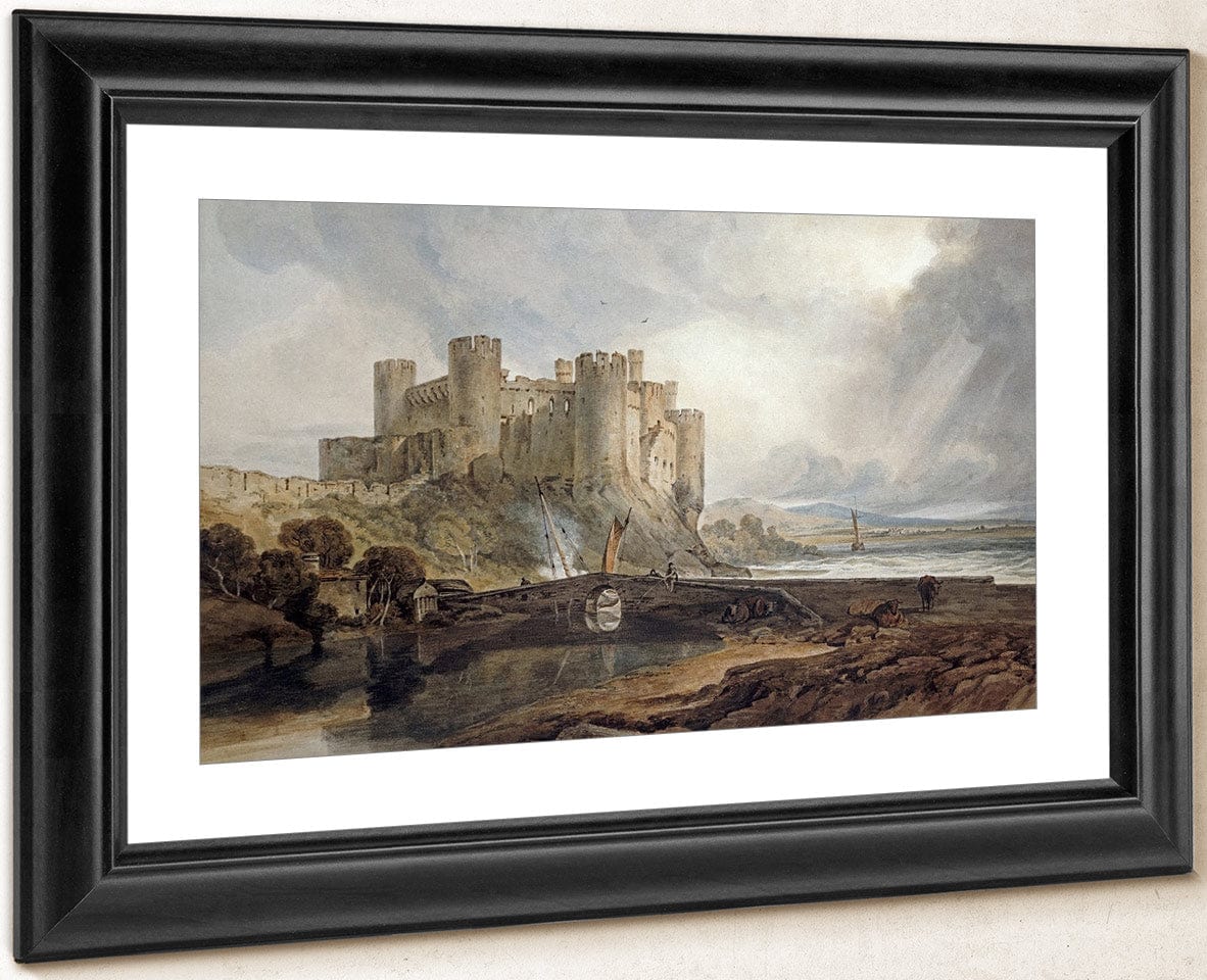 Conway Castle By Joseph Mallord William Turner Fine Art Print