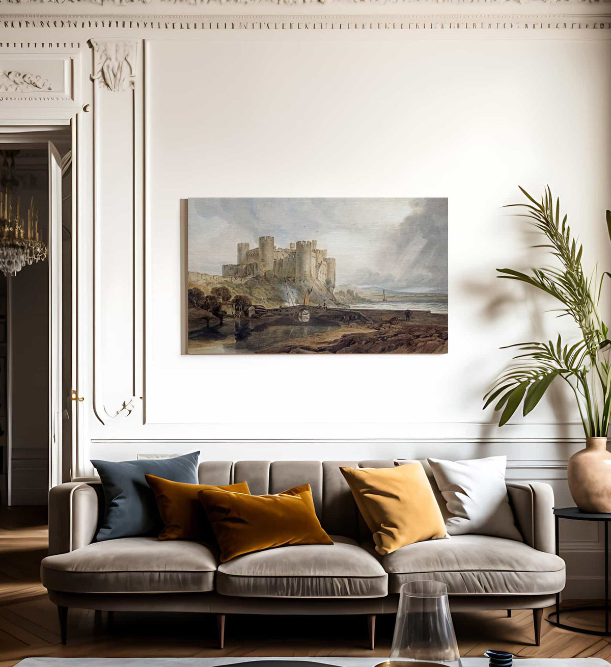 Conway Castle By Joseph Mallord William Turner Fine Art Print