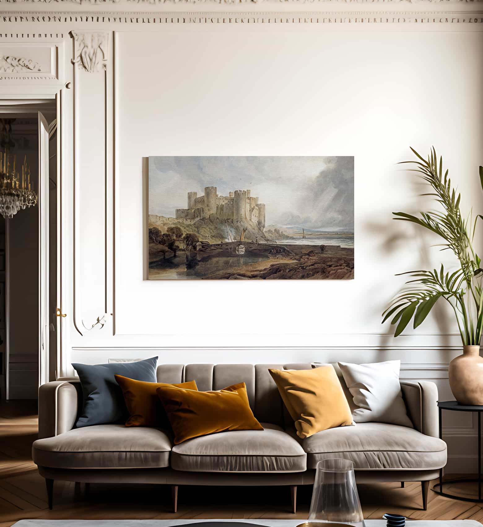 Conway Castle By Joseph Mallord William Turner Fine Art Print