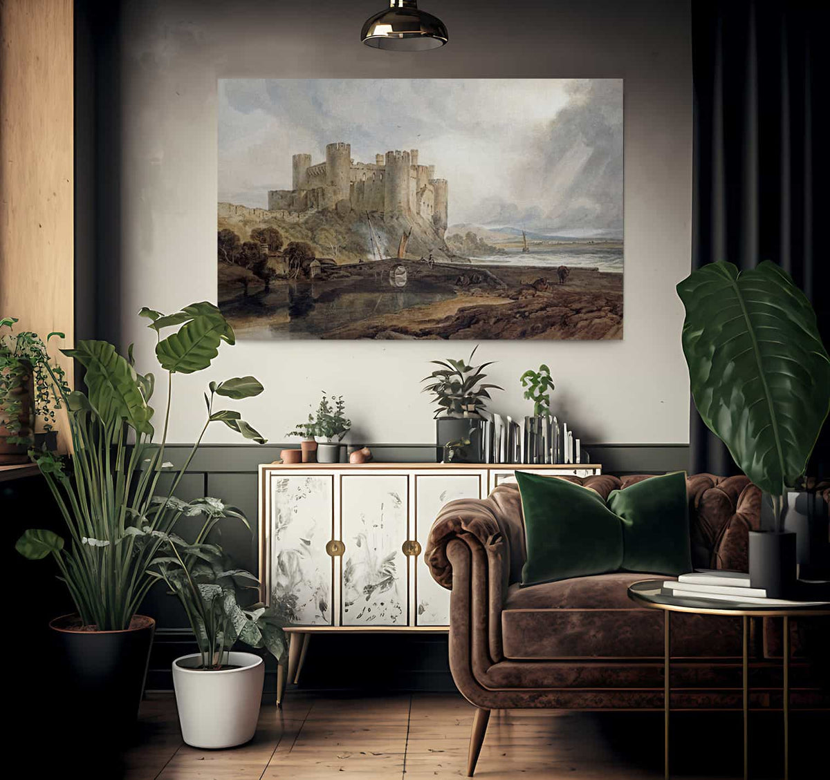 Conway Castle By Joseph Mallord William Turner Fine Art Print