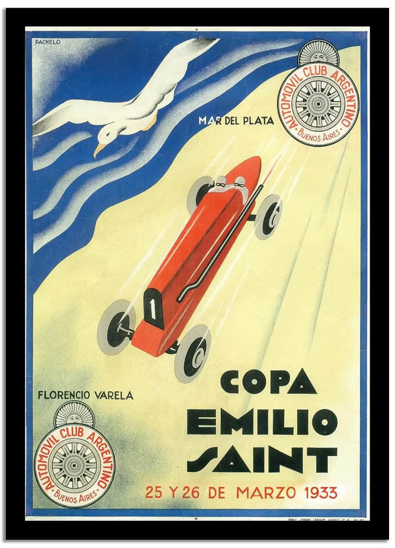 Copa Emilio  Vintage Poster Fine Art Print