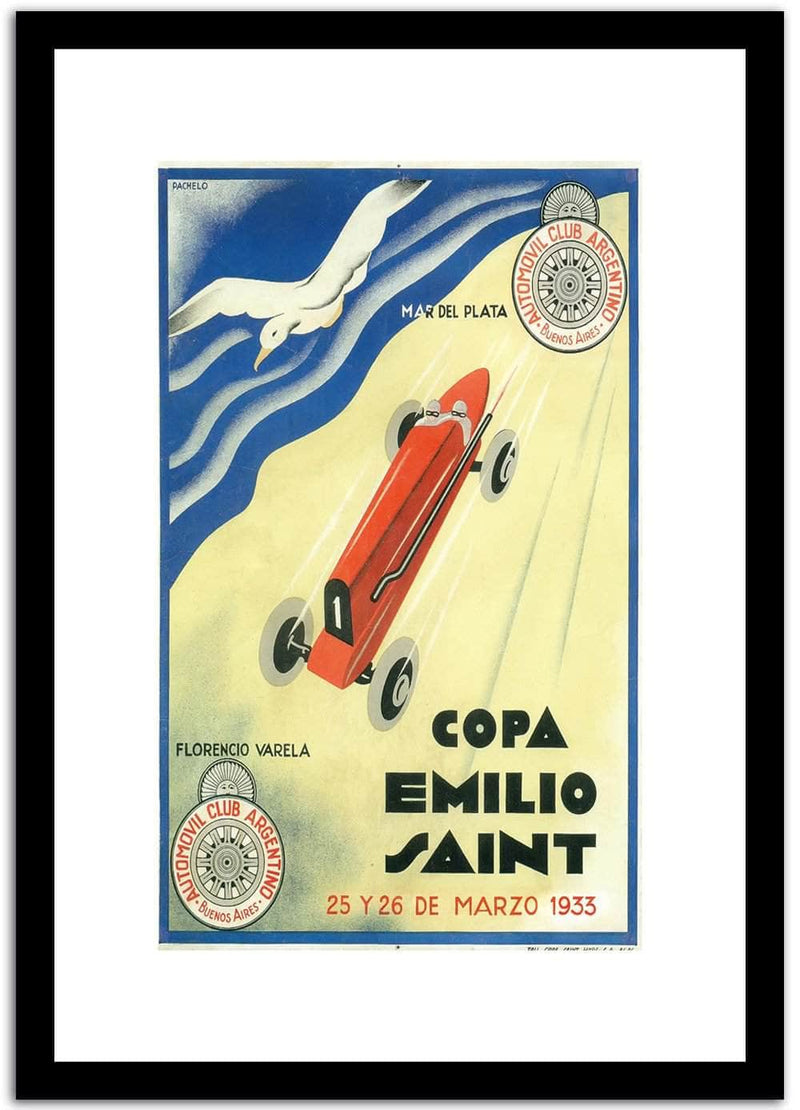 Copa Emilio  Vintage Poster Fine Art Print