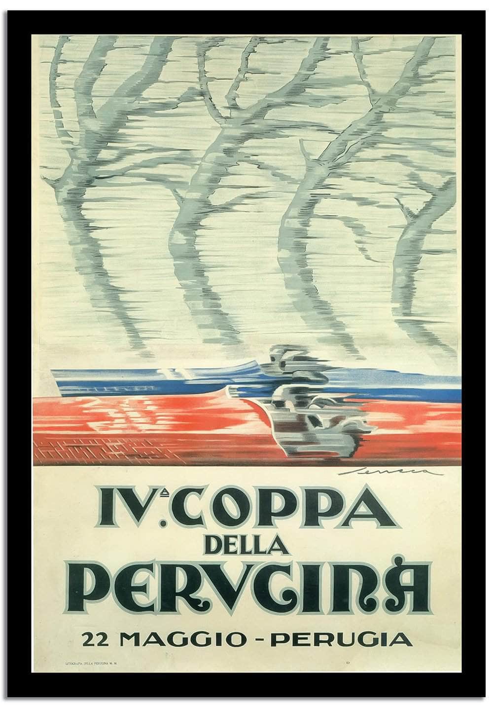 Coppa Pervgina  Vintage Poster Fine Art Print