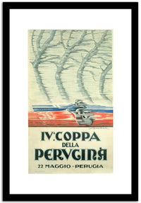 Coppa Pervgina  Vintage Poster Fine Art Print