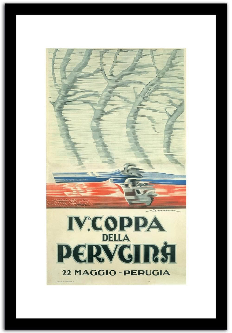 Coppa Pervgina  Vintage Poster Fine Art Print