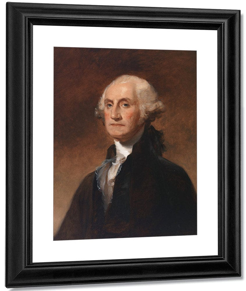 Copy Of George Washington By Gilbert Stuart By Thomas Sully Fine Art Print