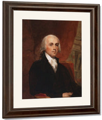 Copy Of James Madison By Gilbert Stuart By Thomas Sully Fine Art Print