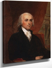 Copy Of James Madison By Gilbert Stuart By Thomas Sully Fine Art Print