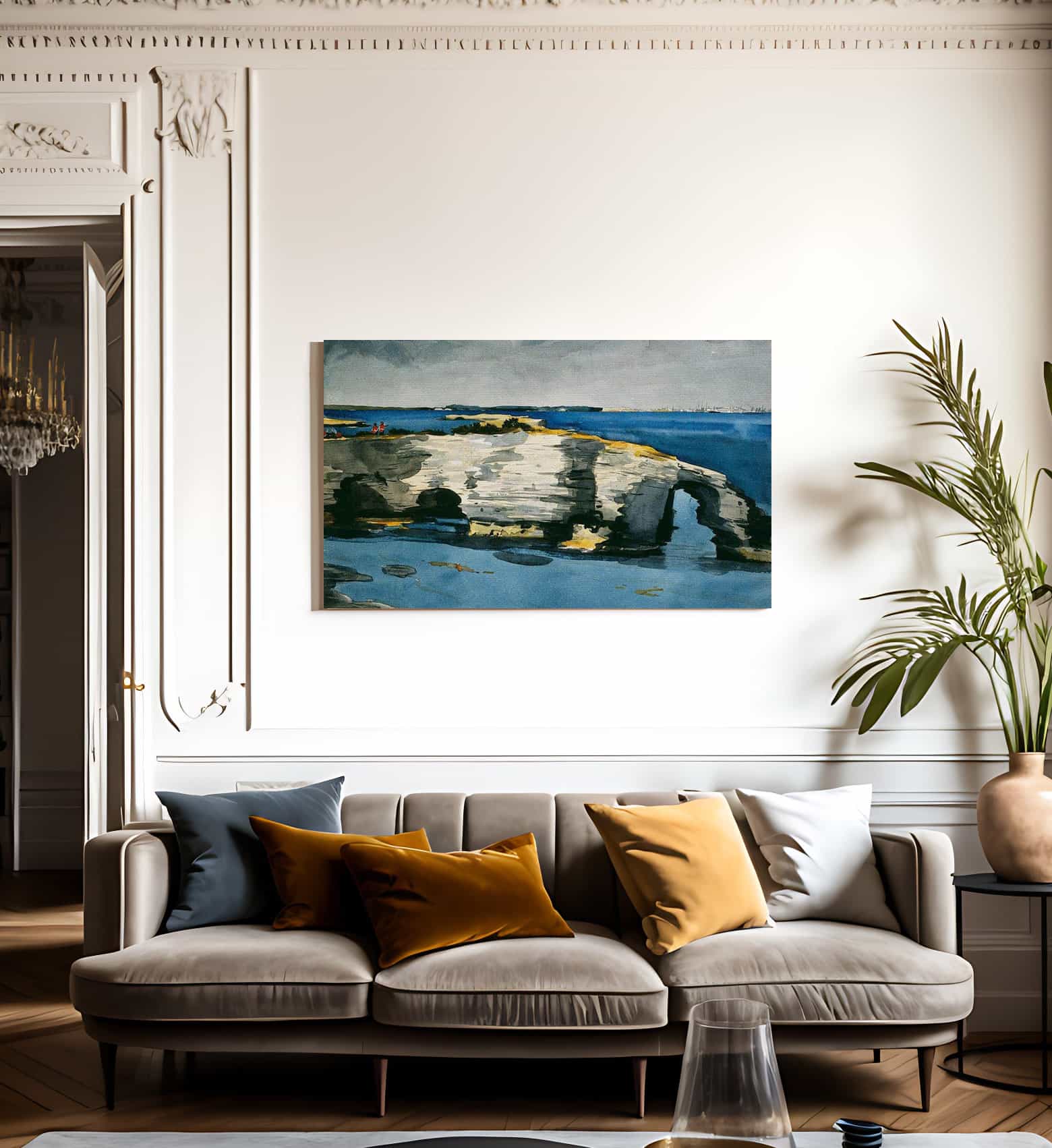 Coral Formation By Winslow Homer Fine Art Print