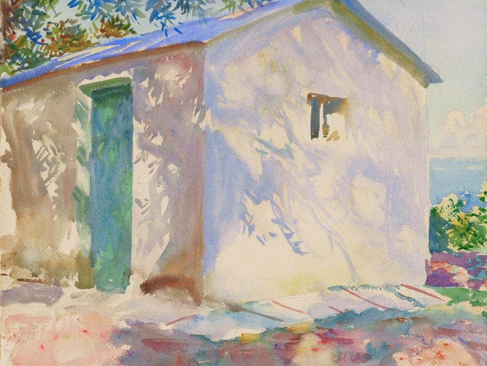 Corfu Lights And Shadows By John Singer Sargent Fine Art Print